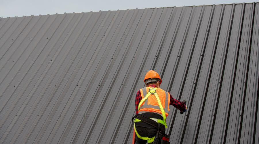 Professional metal roof installation services in Porterville, CA